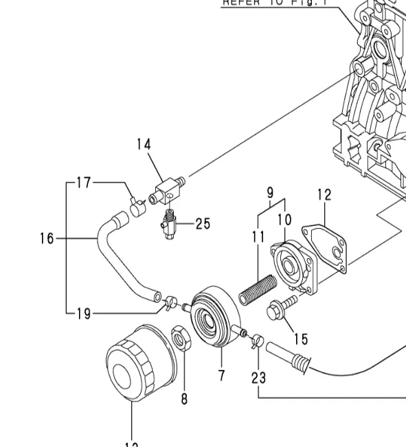 119620-49290 — COCK ASSY, 1/4 exploded diagram