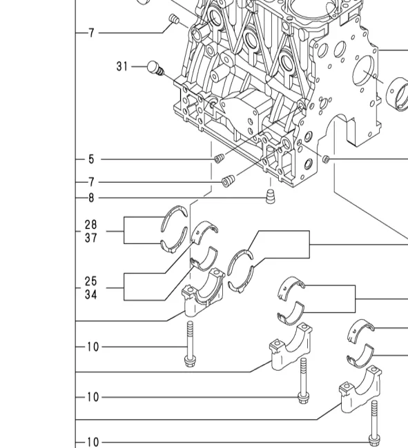 129150-02930 — BEARING, THRUST exploded diagram
