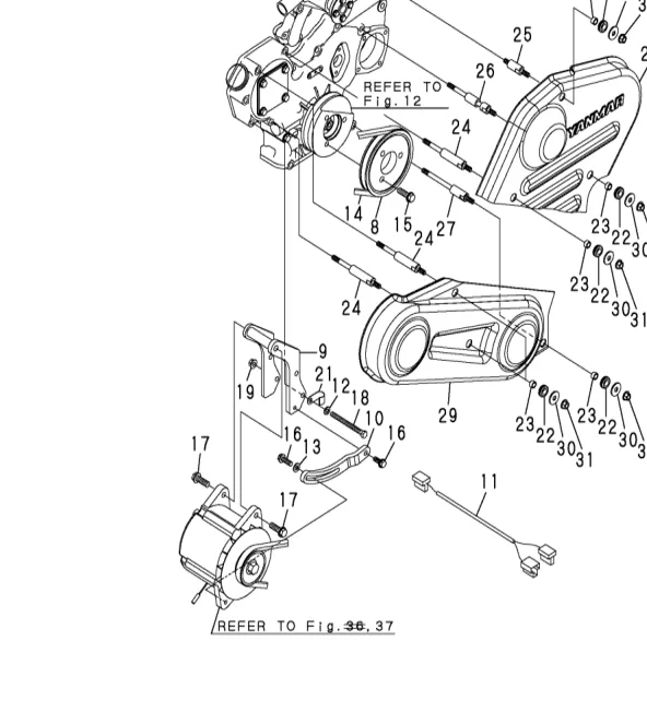 129150-03100 — RETAINER, PIPE exploded diagram