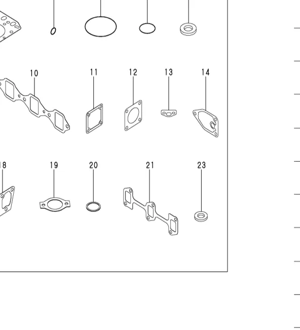 129150-13110 — GASKET exploded diagram
