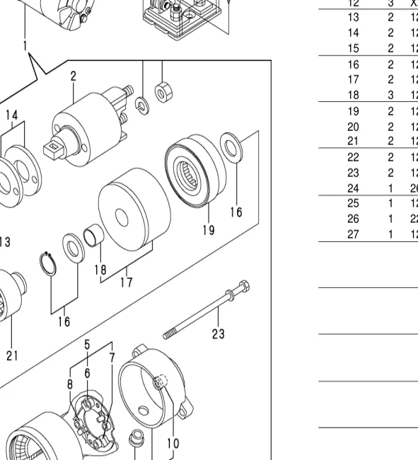 129698-77200 — GEAR, INTERNAL exploded diagram