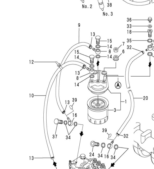 22190-120002 — WASHER, SEAL 12 exploded diagram